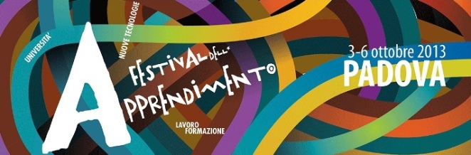 Festival dell’Apprendimento a Padova dal 3 al 6 Ottobre