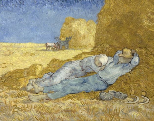 Van Gogh Riposo a mezzogiorno